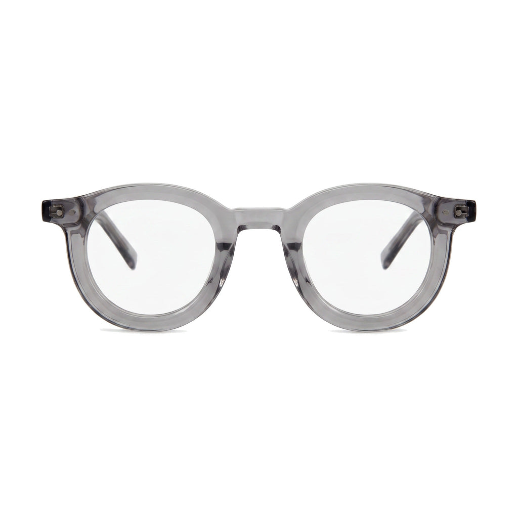 Lenstorm LS690332 Retro Rivet Acetate Round Eyeglasses