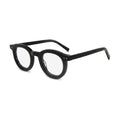 Lenstorm LS690332 Retro Rivet Acetate Round Eyeglasses