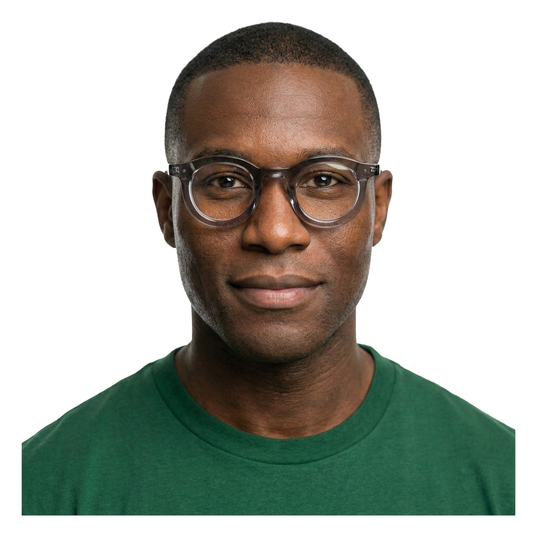 Lenstorm LS690332 Retro Rivet Acetate Round Eyeglasses