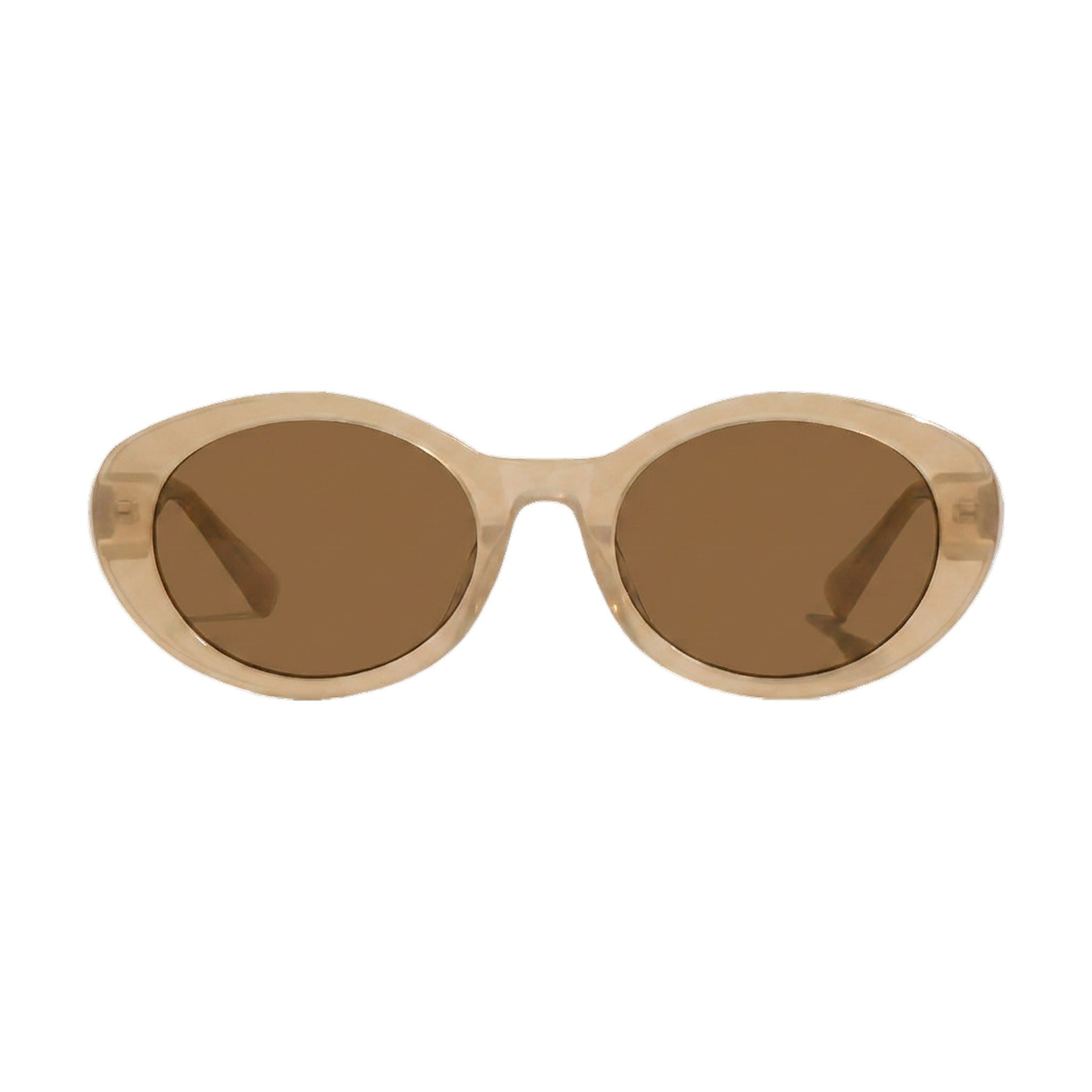 Lenstorm LS722454 Jelly Color Acetate Oval Sunglasses