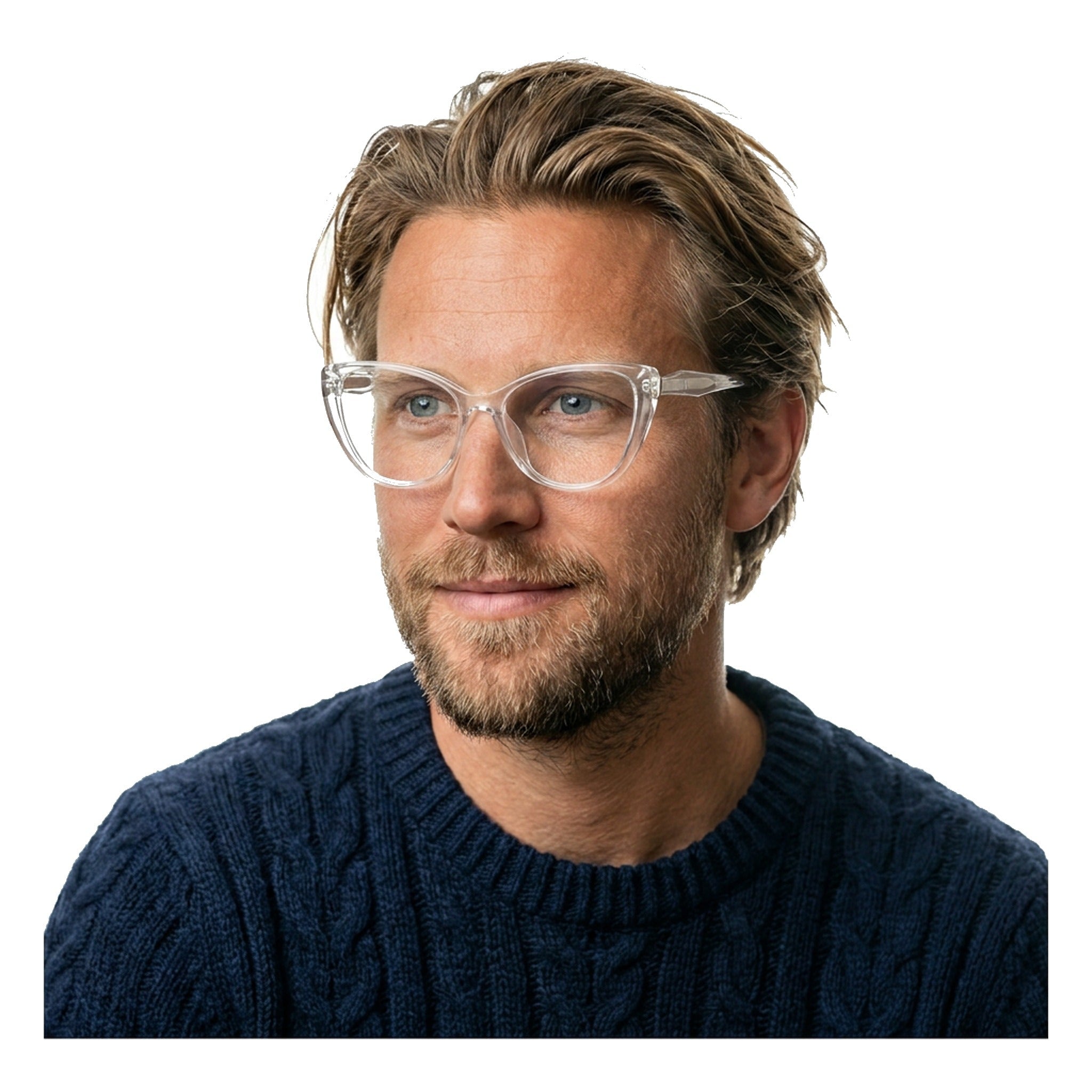 Lenstorm P044020 Retro Premium Cat - eye Glasses