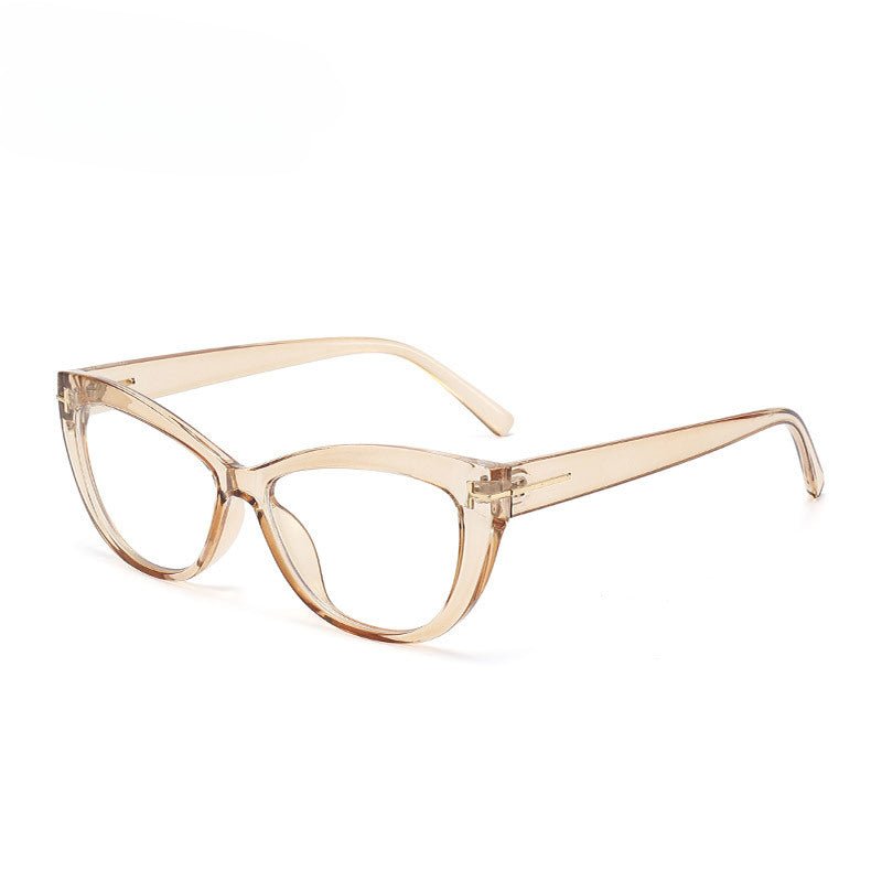 Lenstorm T1238 Blue Light Blocking T - Shaped Cat Eye Glasses