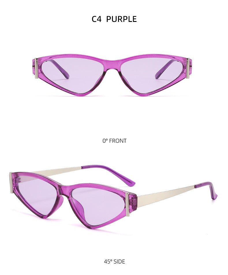 Lenstorm T1502 Cat Eye Unique Retro - Chic Fashion Sunglasses