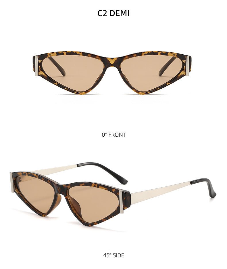 Lenstorm T1502 Cat Eye Unique Retro - Chic Fashion Sunglasses