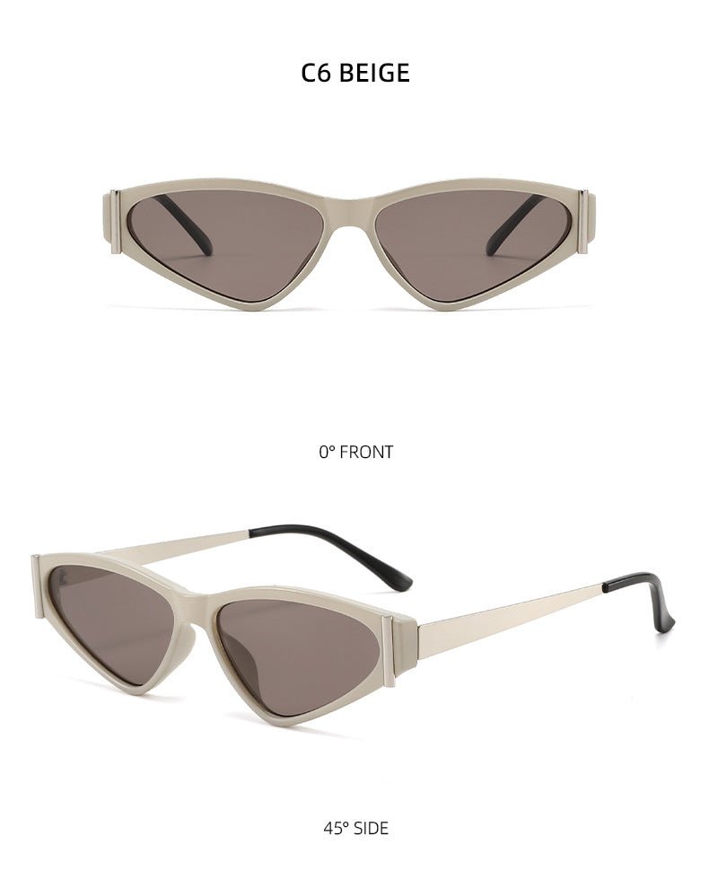 Lenstorm T1502 Cat Eye Unique Retro - Chic Fashion Sunglasses