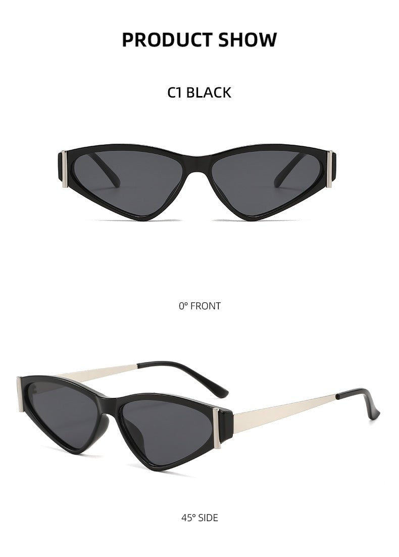 Lenstorm T1502 Cat Eye Unique Retro - Chic Fashion Sunglasses