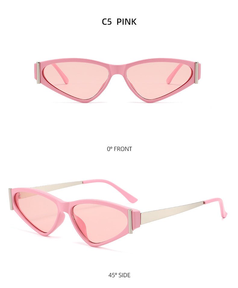 Lenstorm T1502 Cat Eye Unique Retro - Chic Fashion Sunglasses