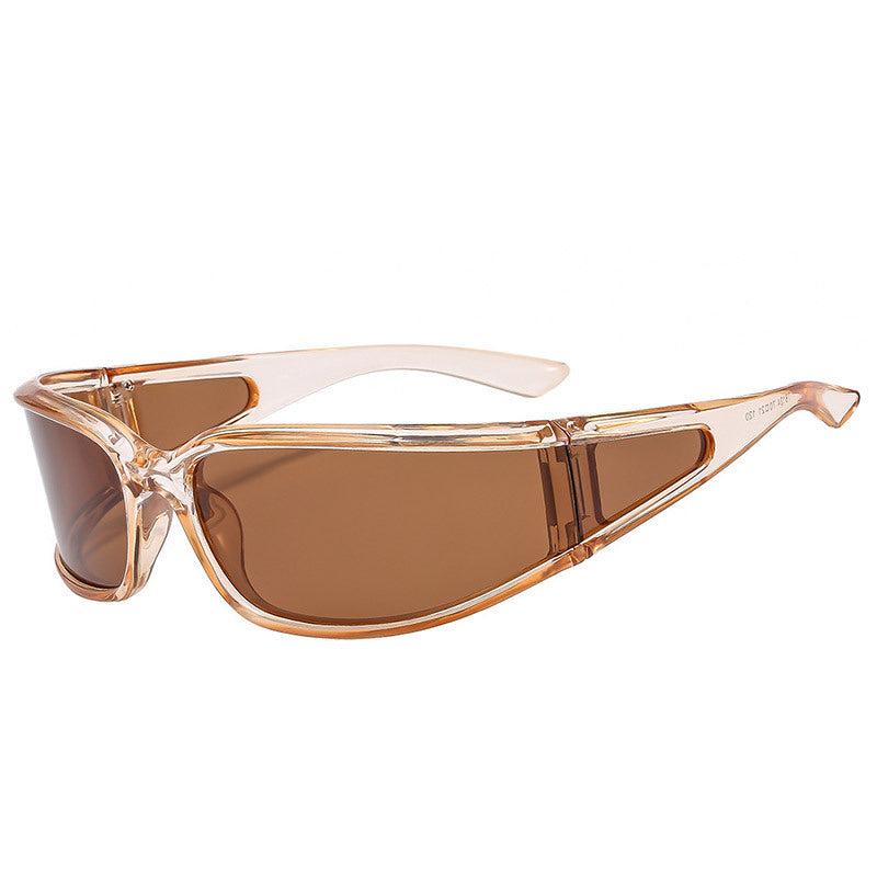 Lenstorm TB124 Y2K Wrap - Around Trendy Sunglasses
