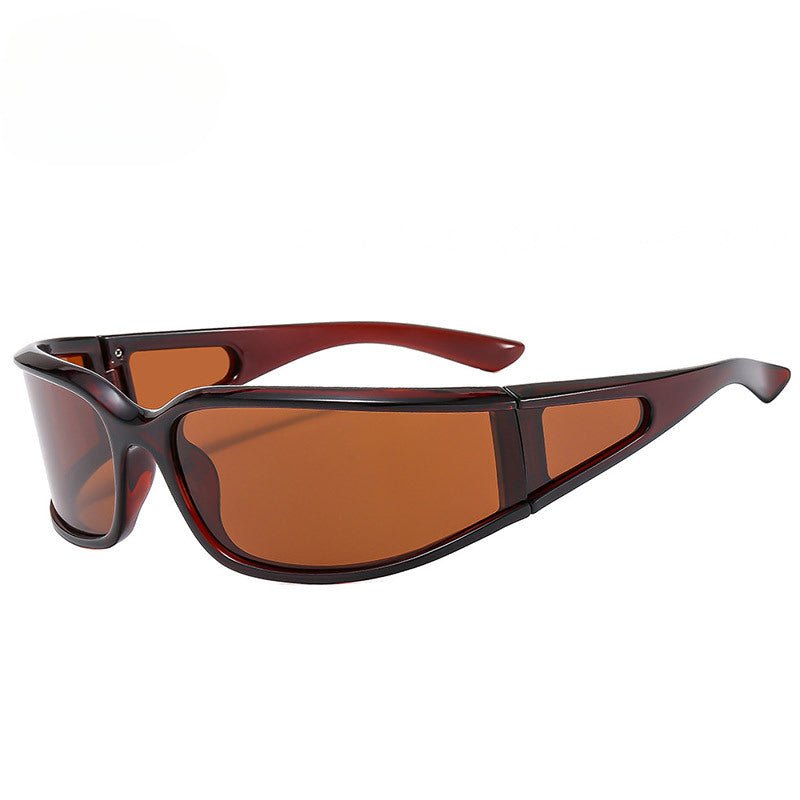 Lenstorm TB124 Y2K Wrap - Around Trendy Sunglasses