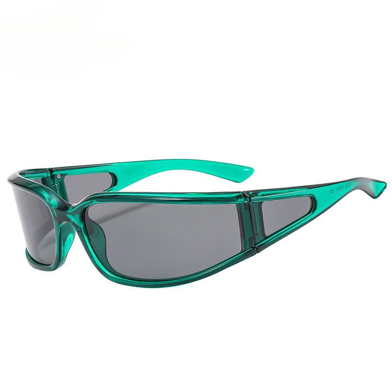 Lenstorm TB124 Y2K Wrap - Around Trendy Sunglasses