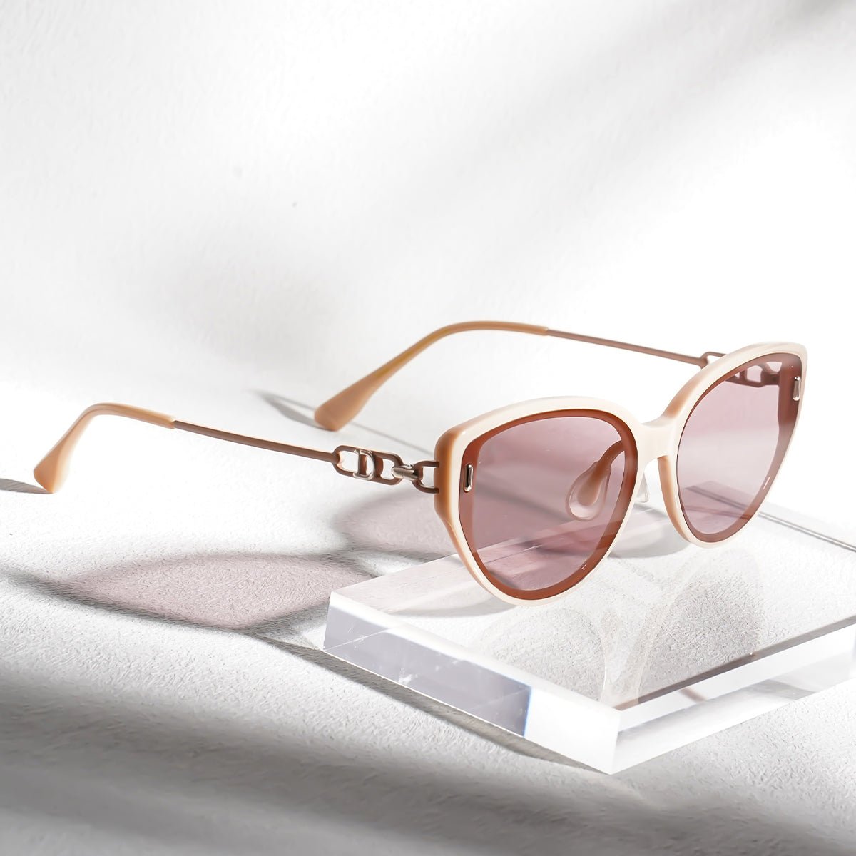 Lenstorm TZ5082 Luxe Chain Sunglasses