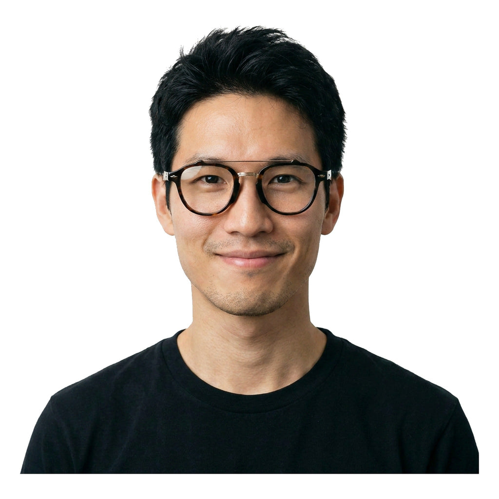 Lenstorm YSAT3014 Retro Double Bridge Round Eyeglasses